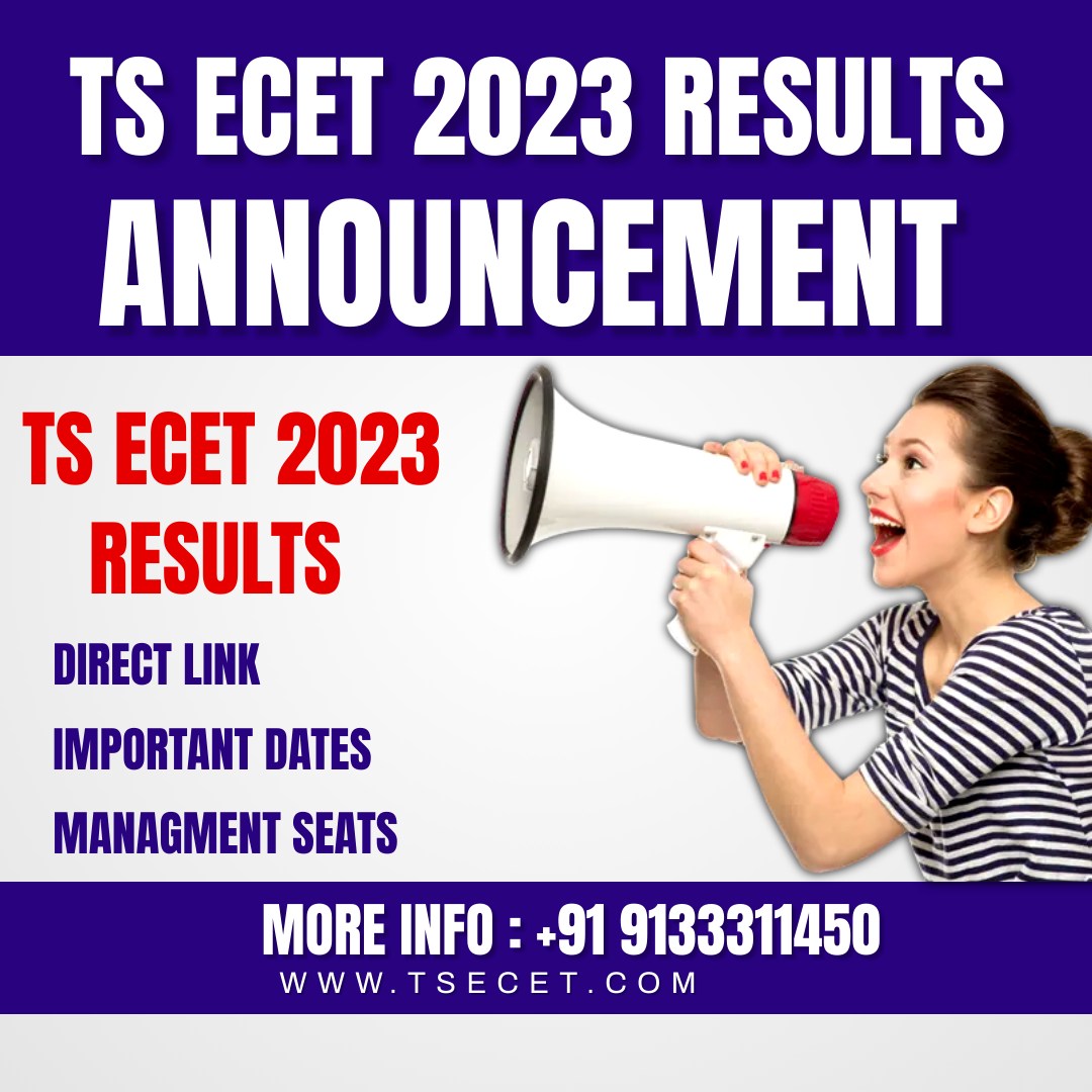 TS ECET 2023 Result Announcement